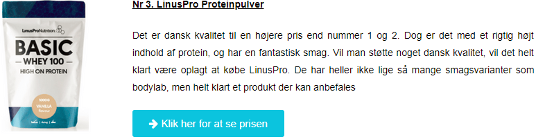LinusPro proteinpulver