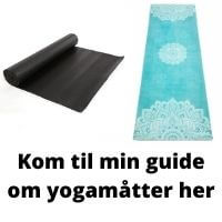 Guide til valg af yogamåtter